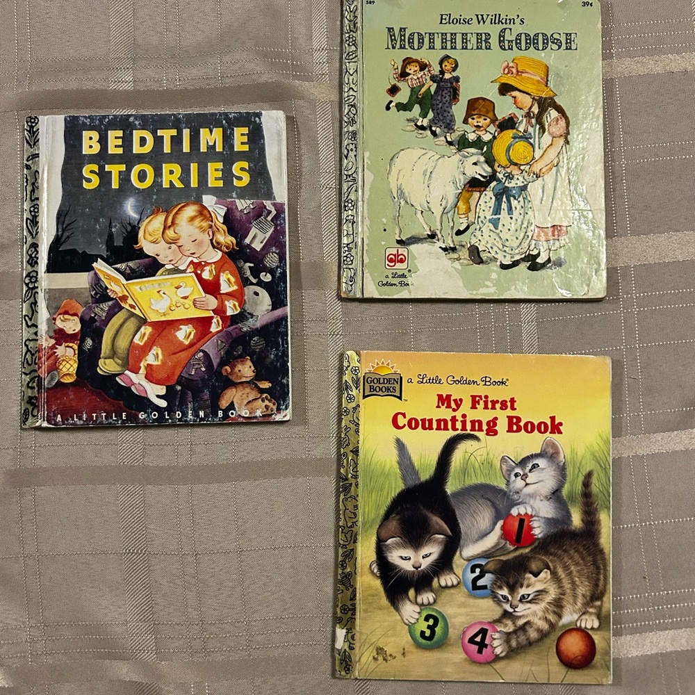 3 Golden Books